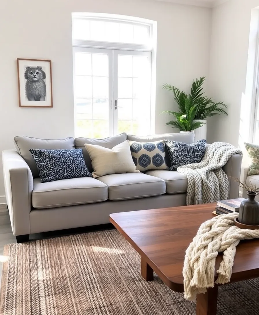 11 Sophisticated Hamptons Style Decor Ideas That Are Timeless and Chic! - 6. Layered Textures