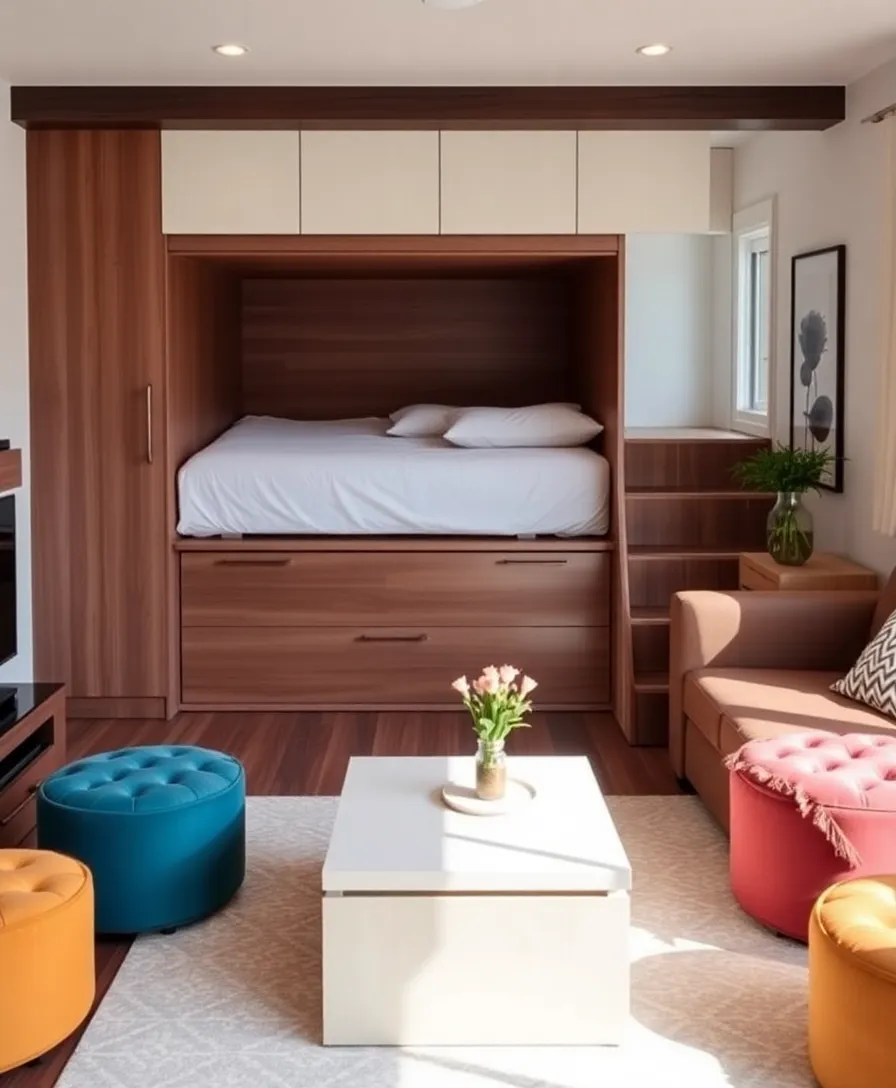 22 Modern Tiny House Decor Trends You Need to Know About (Prepare to Be Inspired!) - 1. Multifunctional Furniture