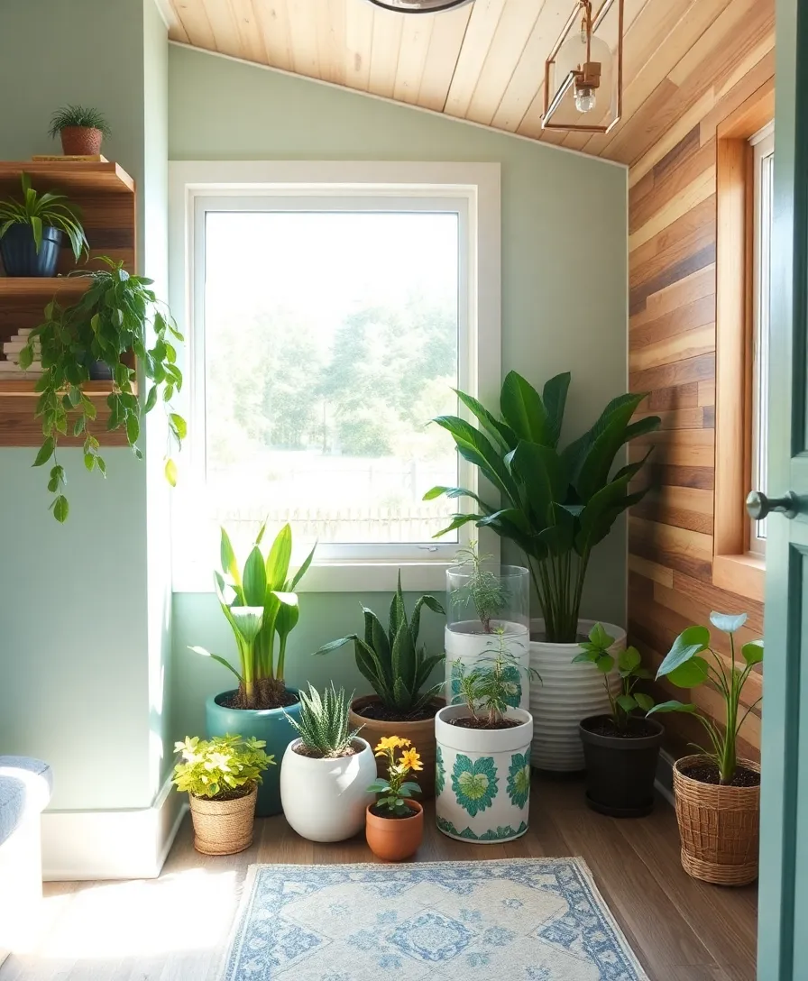 22 Modern Tiny House Decor Trends You Need to Know About (Prepare to Be Inspired!) - 2. Nature-Inspired Decor