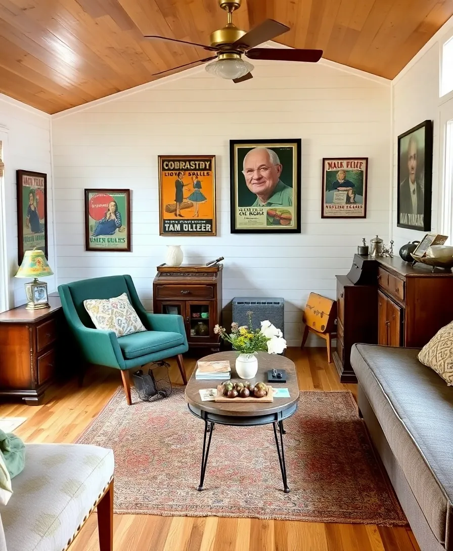 22 Modern Tiny House Decor Trends You Need to Know About (Prepare to Be Inspired!) - 9. Vintage Accents