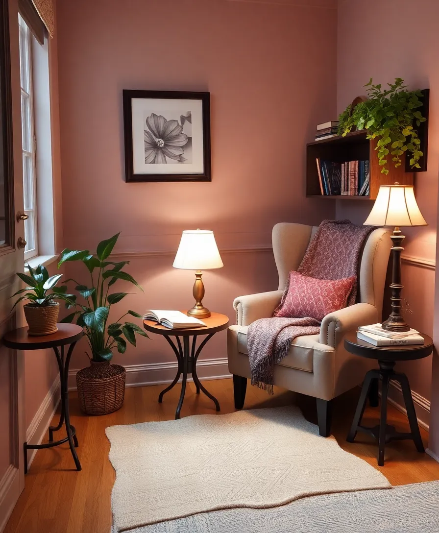 22 Elegant Small Apartment Decorating Ideas That Maximize Space (Check Out #6!) - 5. Cozy Nooks