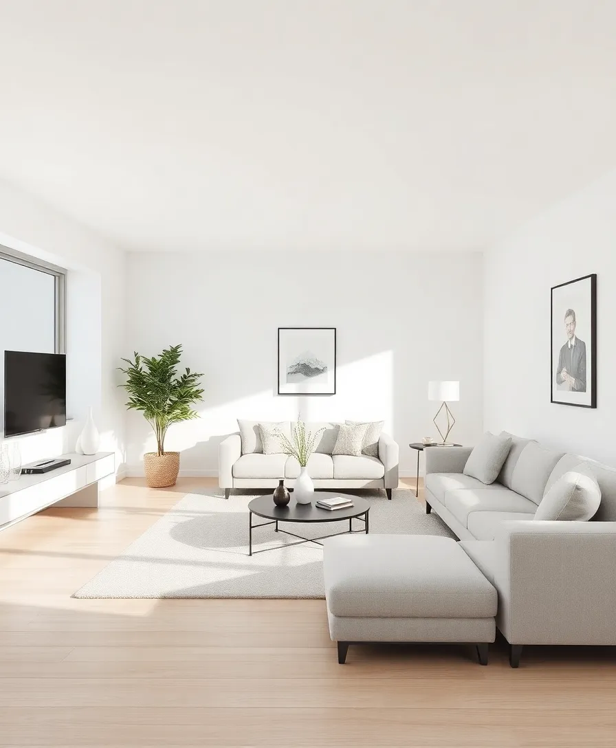 22 Elegant Small Apartment Decorating Ideas That Maximize Space (Check Out #6!) - 11. Minimalist Decor