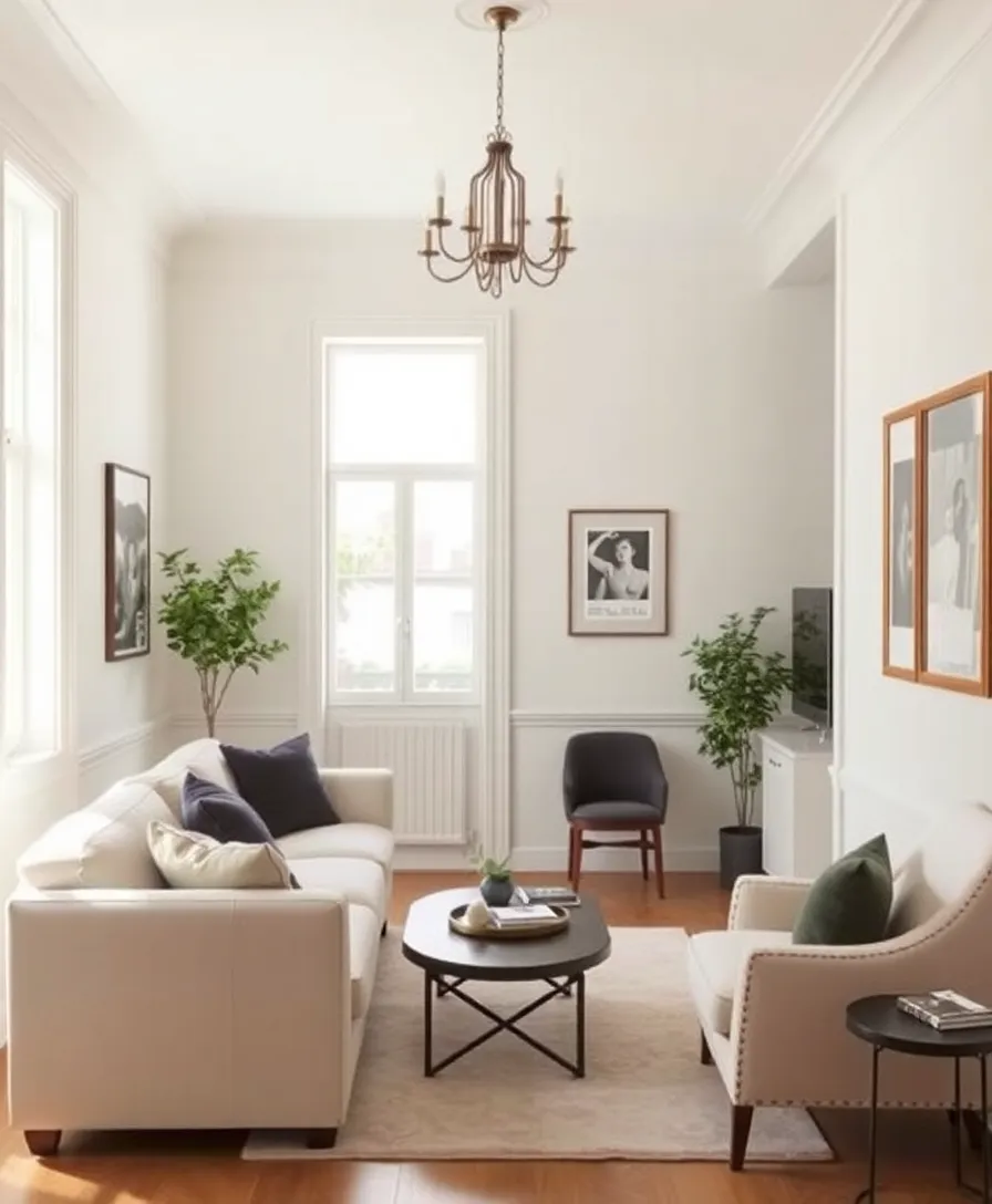 22 Elegant Small Apartment Decorating Ideas That Maximize Space (Check Out #6!) - 4. Light Color Palettes