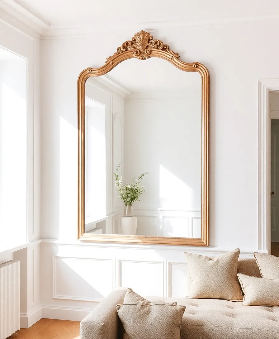 22 Elegant Small Apartment Decorating Ideas That Maximize Space (Check Out #6!) - 3. Mirrors to Create Illusion of Space