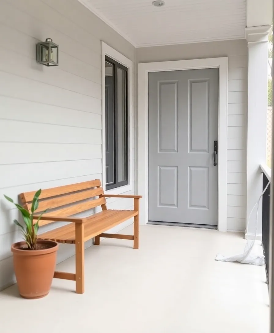 22 Small Porch Decorating Ideas That'll Make You Want to Spend All Day Outside! - 10. Minimalist Approach