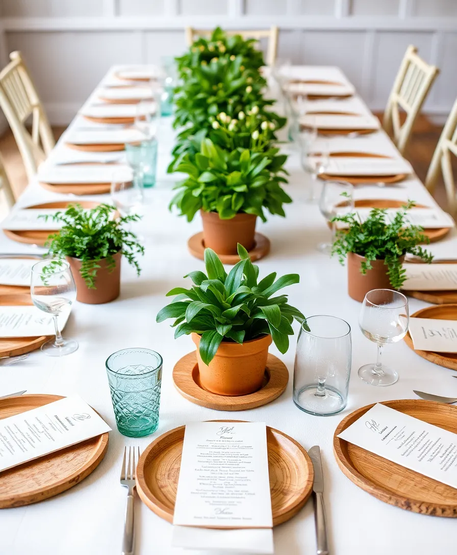 21 Unforgettable Timeless Wedding Decor Trends You’ll Want to Steal! - 19. Eco-Friendly Decor