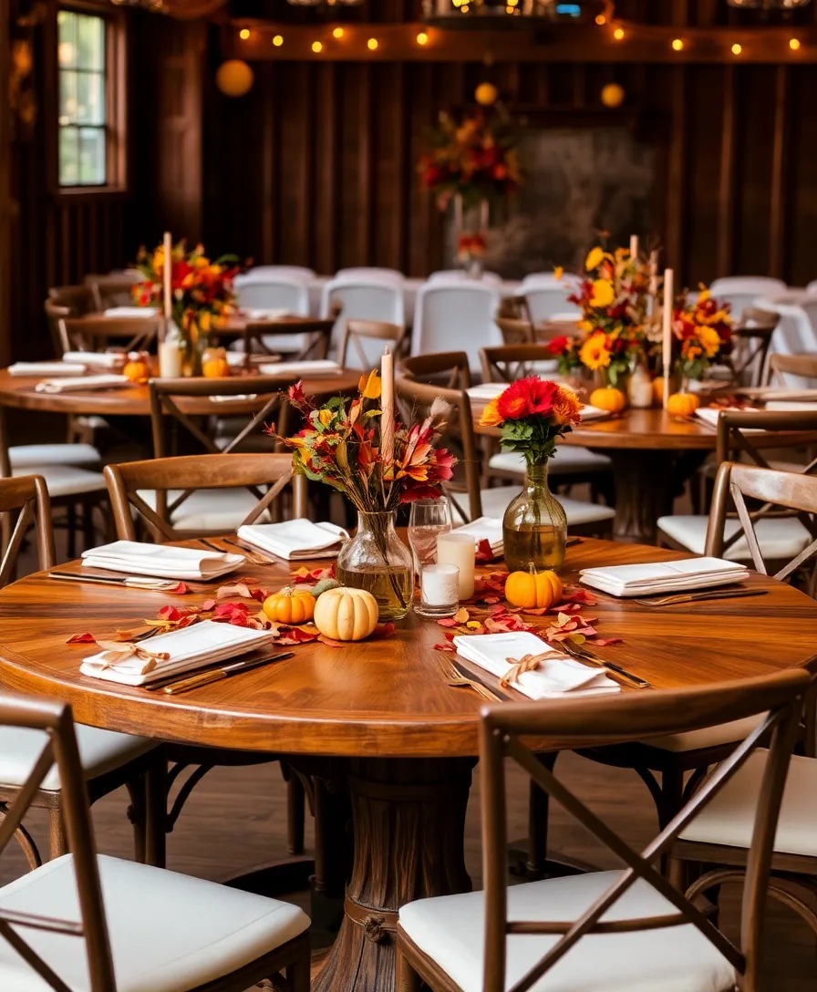 21 Unforgettable Timeless Wedding Decor Trends You’ll Want to Steal! - 18. Seasonal Decor Elements