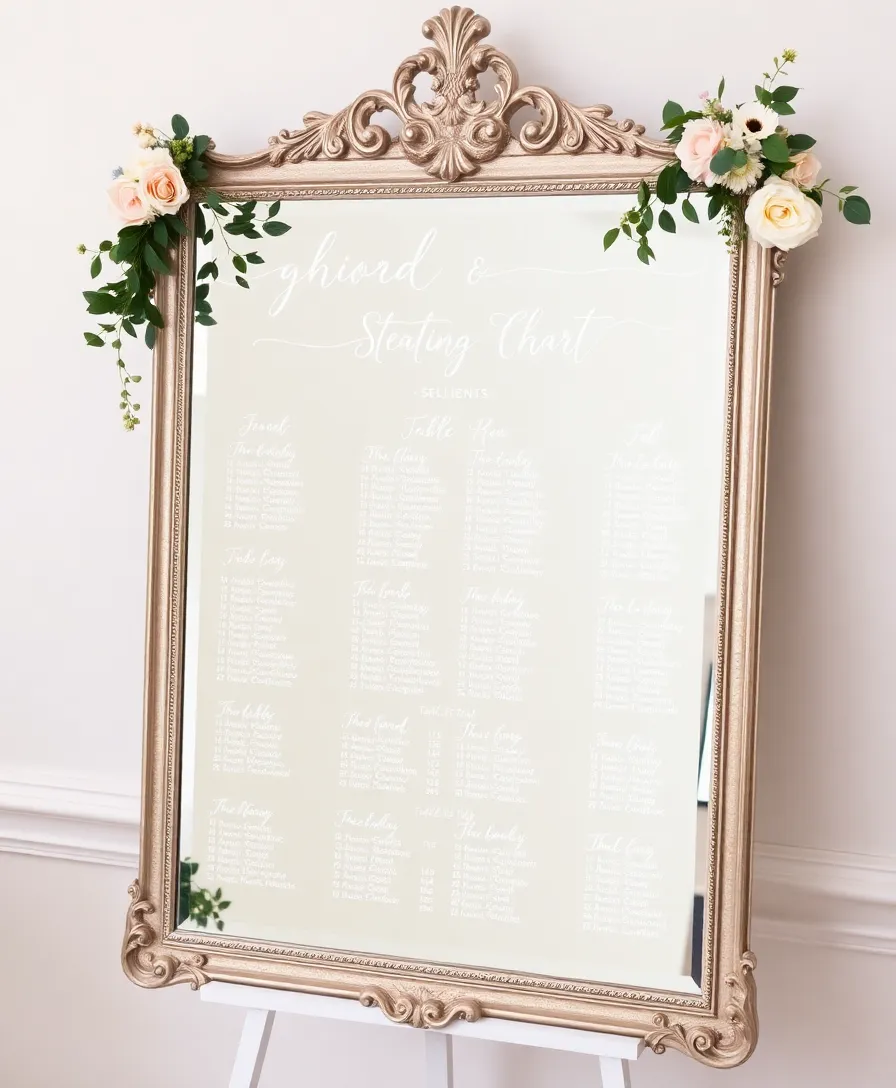 21 Unforgettable Timeless Wedding Decor Trends You’ll Want to Steal! - 17. Stylish Seating Charts