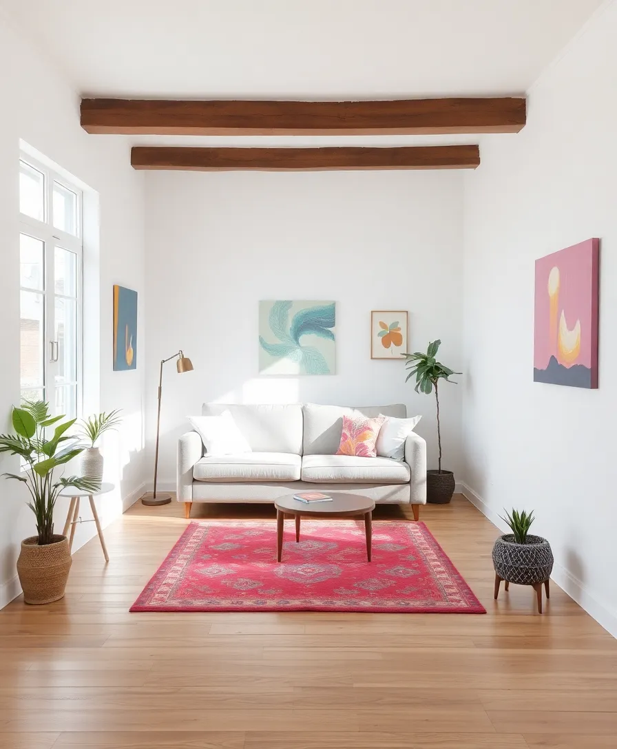 21 Minimalist Small Living Room Decor Hacks to Maximize Your Tiny Space (You'll Love #9!) - 2. Choose Light Colors for Walls and Furniture