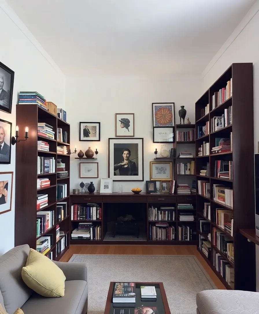 21 Minimalist Small Living Room Decor Hacks to Maximize Your Tiny Space (You'll Love #9!) - 4. Utilize Vertical Space