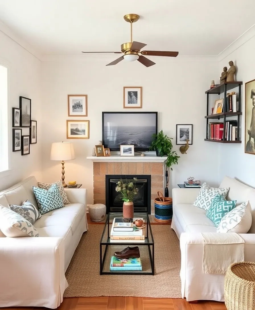 21 Minimalist Small Living Room Decor Hacks to Maximize Your Tiny Space (You'll Love #9!) - 21. Keep It Personal and Reflective of You