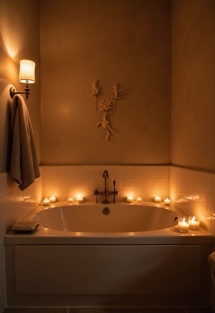 21 Zen Bathroom Decor Ideas That Will Transform Your Space into a Tranquil Oasis! - 3. Soft Lighting