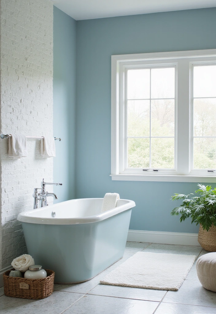 21 Zen Bathroom Decor Ideas That Will Transform Your Space into a Tranquil Oasis! - 5. Calming Color Palette