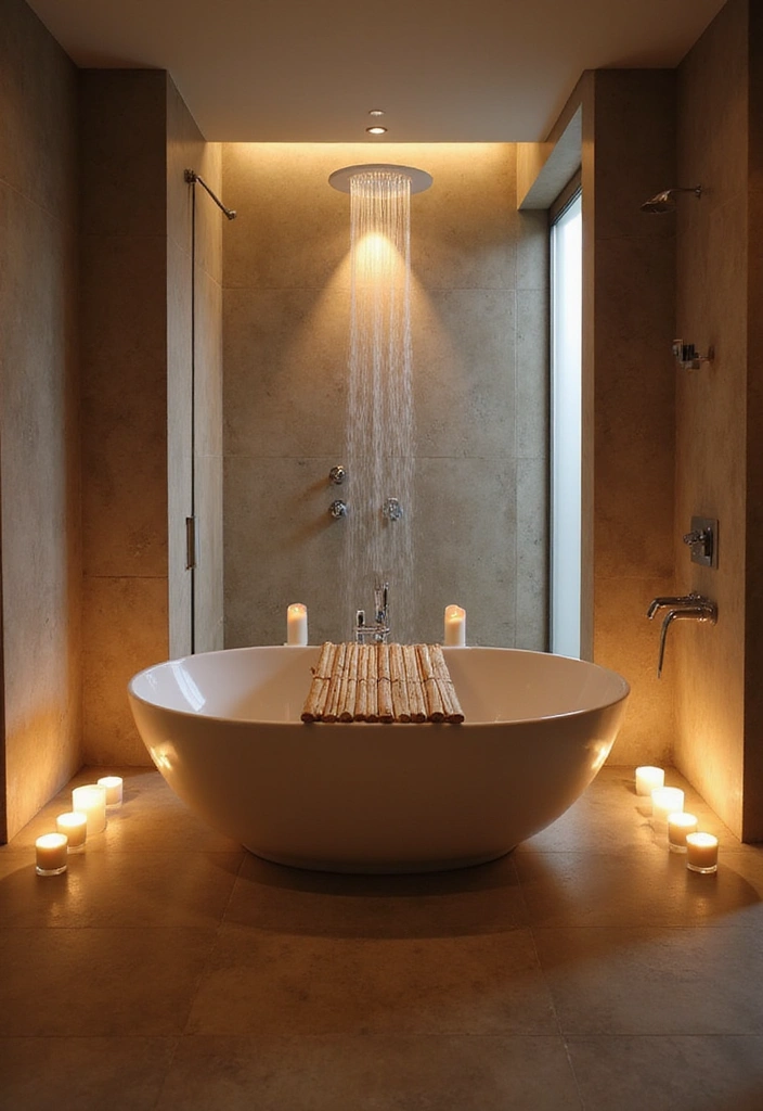 21 Zen Bathroom Decor Ideas That Will Transform Your Space into a Tranquil Oasis! - 6. Spa-Like Features