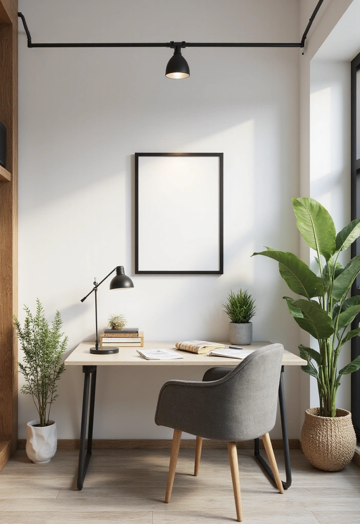 21 Cubicle Decor Ideas That'll Transform Your Workspace into a Productivity Paradise! - 16. Minimalist Design