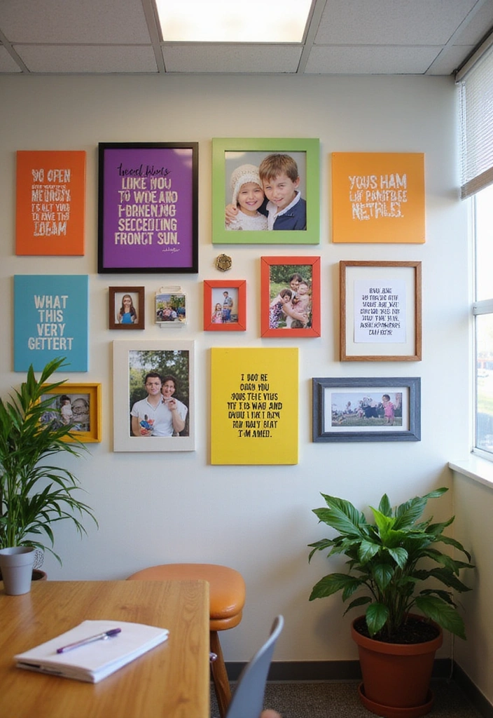 21 Cubicle Decor Ideas That'll Transform Your Workspace into a Productivity Paradise! - 2. Personalized Wall Art