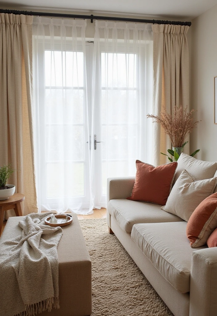 21 Country Farmhouse Decor Ideas That'll Make You Want to Move In! - 13. Farmhouse Style Textiles