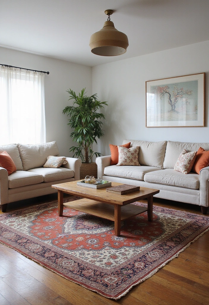 21 Vintage Home Decor Ideas That'll Make Your Space Feel Like a Time Capsule! - 4. Vintage Rugs