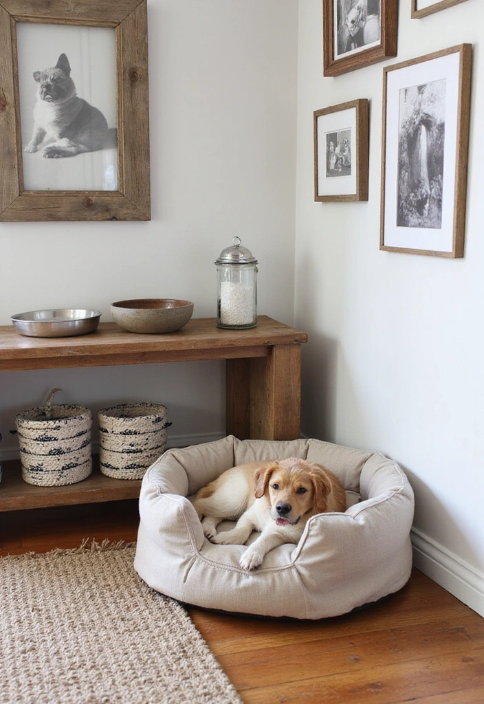 21 Country Farmhouse Decor Ideas That'll Make You Want to Move In! - 18. Farmhouse Style Pet Areas