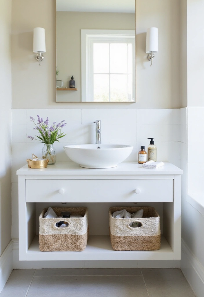 21 Jaw-Dropping Bathroom Decorating Ideas That Will Transform Your Space! - 4. Chic Floating Vanities