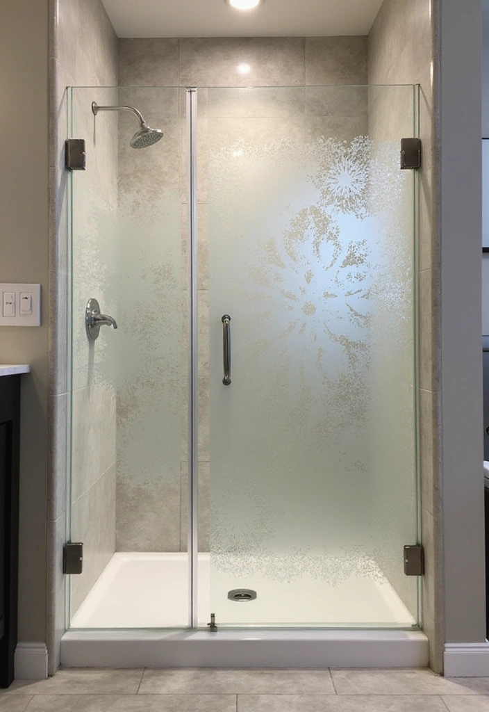 21 Jaw-Dropping Bathroom Decorating Ideas That Will Transform Your Space! - 20. Unique Shower Doors