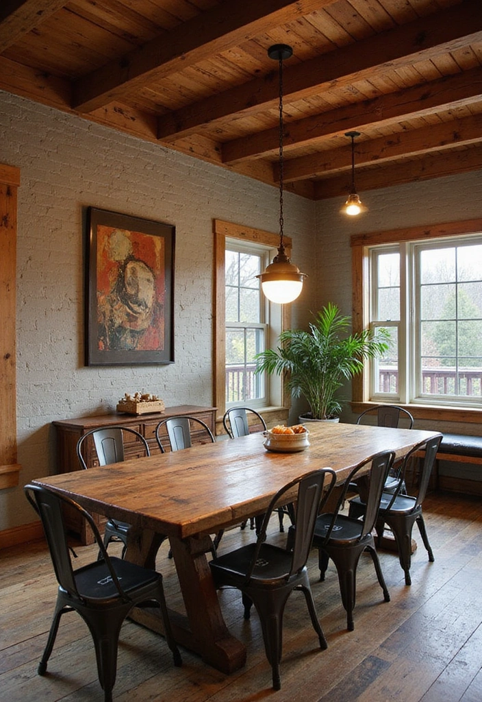 21 Stunning Modern Industrial Decor Inspirations (Get Ready to Be Inspired by #11!) - 9. Rustic Wood Elements