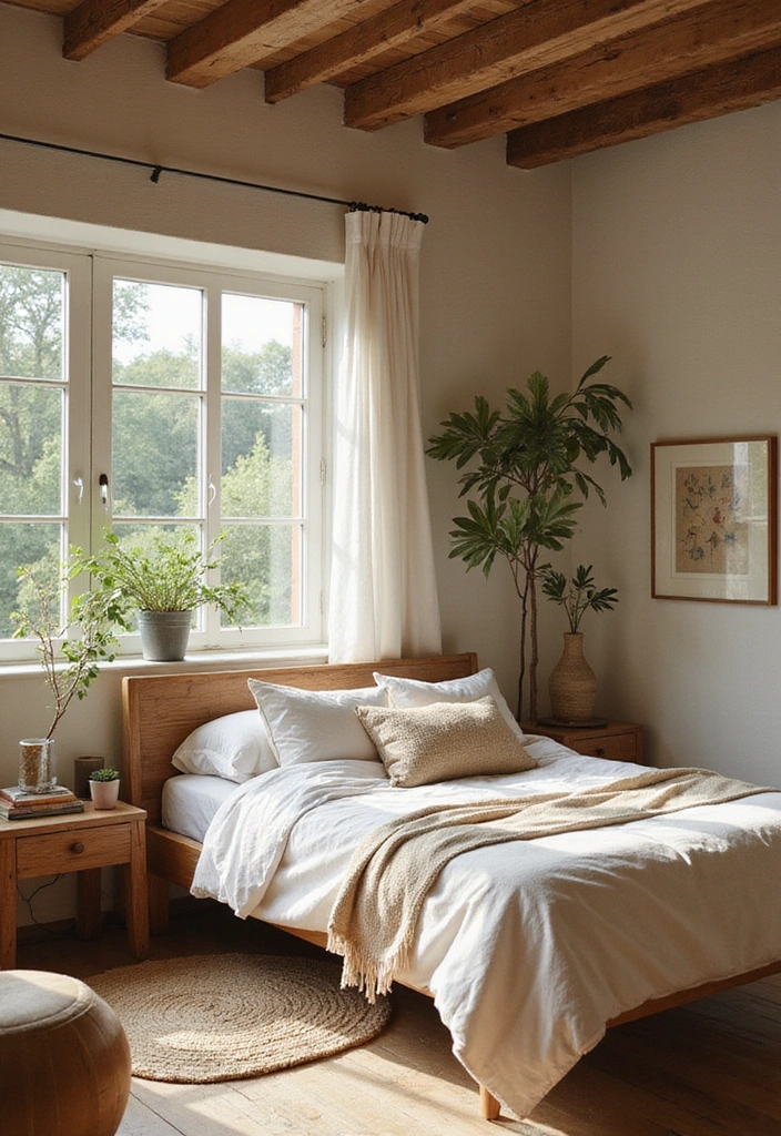 21 Chic Bedroom Decor Ideas That Will Transform Your Space into a Stylish Sanctuary! - 21. Eco-Friendly Design
