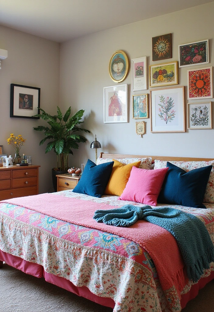 21 Chic Bedroom Decor Ideas That Will Transform Your Space into a Stylish Sanctuary! - 5. Modern Eclectic