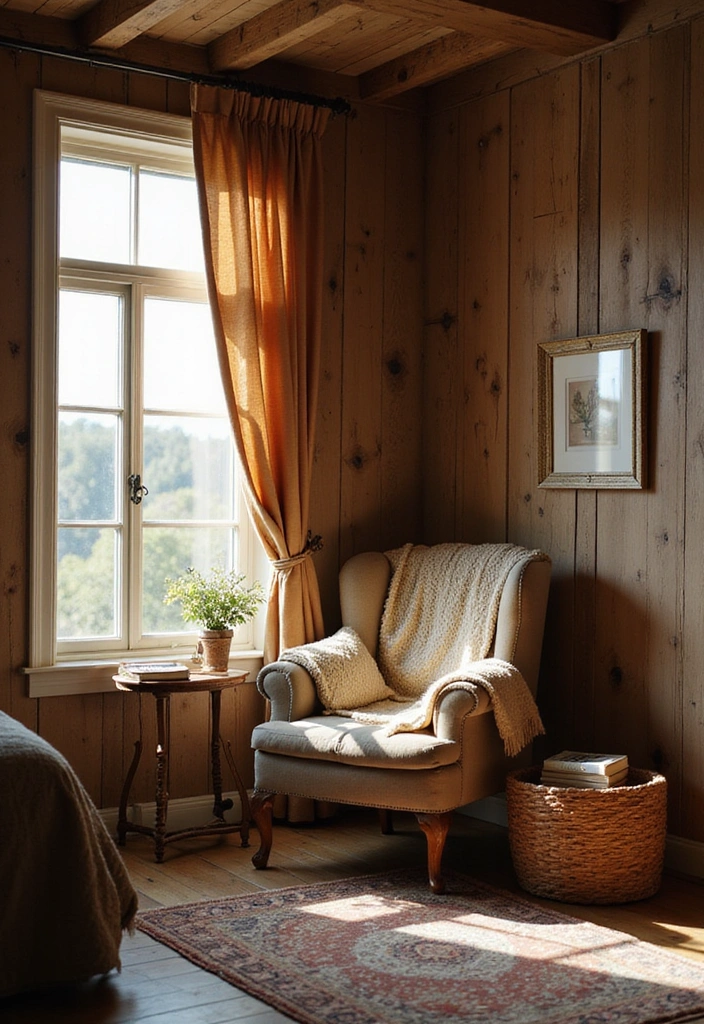 21 Western Bedroom Decor Ideas That'll Make You Feel Like a True Cowboy (You Won't Believe #7!) - 20. Cozy Reading Nook