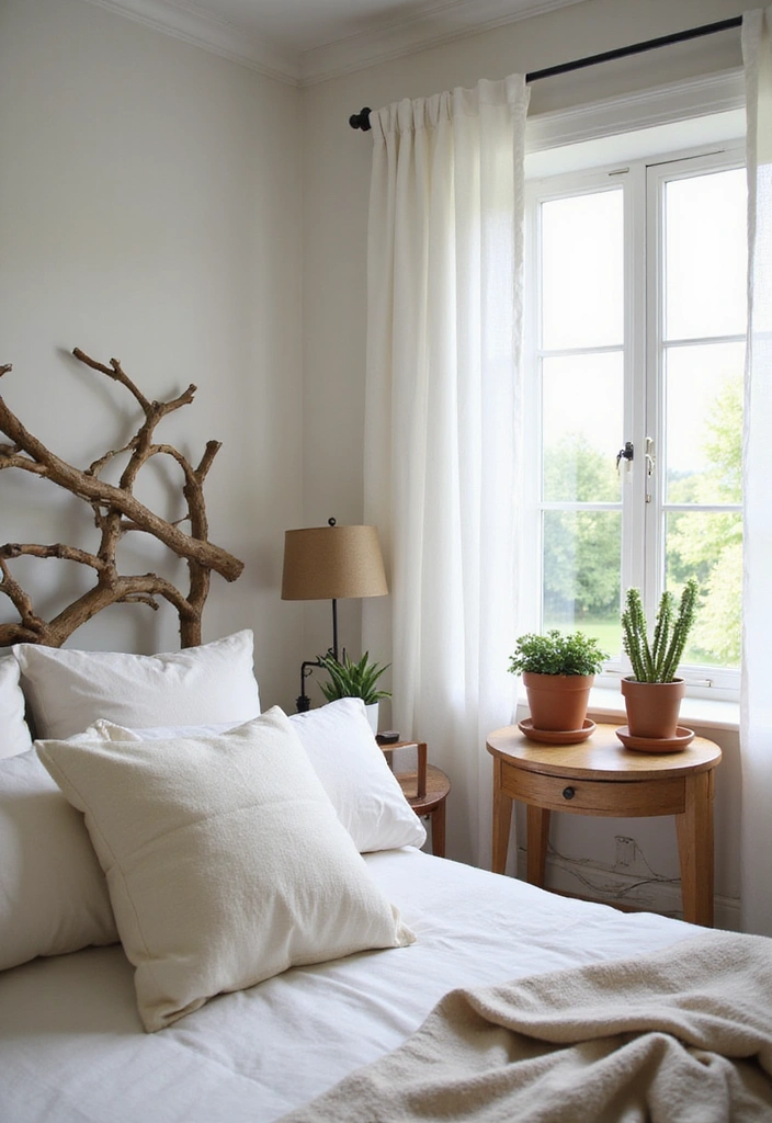 21 Western Bedroom Decor Ideas That'll Make You Feel Like a True Cowboy (You Won't Believe #7!) - 10. Nature-Inspired Decor