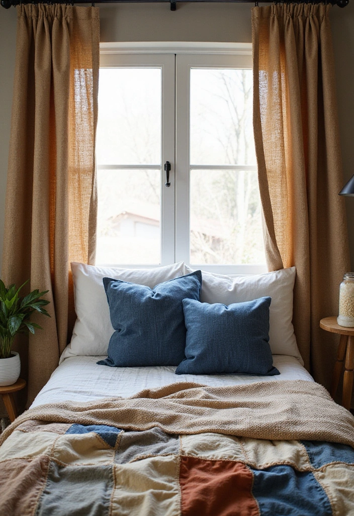 21 Western Bedroom Decor Ideas That'll Make You Feel Like a True Cowboy (You Won't Believe #7!) - 8. Rustic Textiles