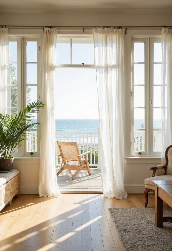 21 Modern Beach House Decor Ideas That Will Make You Feel Like You’re on Vacation Every Day! - 11. Natural Light Focus