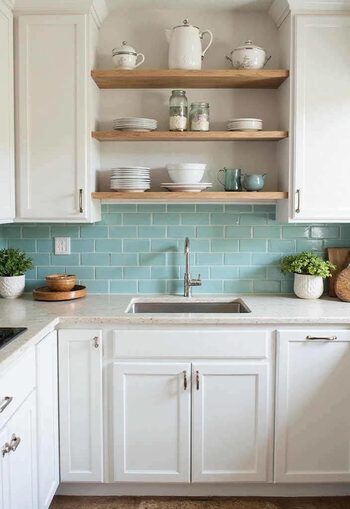 21 Modern Beach House Decor Ideas That Will Make You Feel Like You’re on Vacation Every Day! - 20. Coastal-Inspired Kitchen