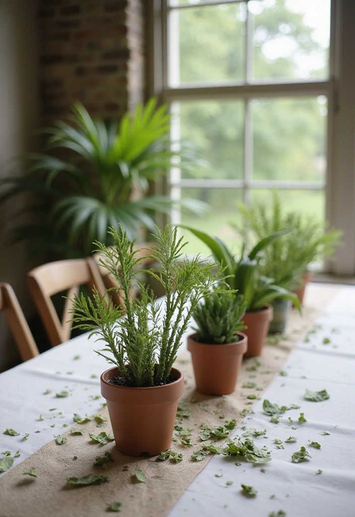 21 Wedding Decor Ideas That Will Make Your Dream Day Unforgettable! (You Won't Believe #11!) - 14. Eco-Friendly Decor