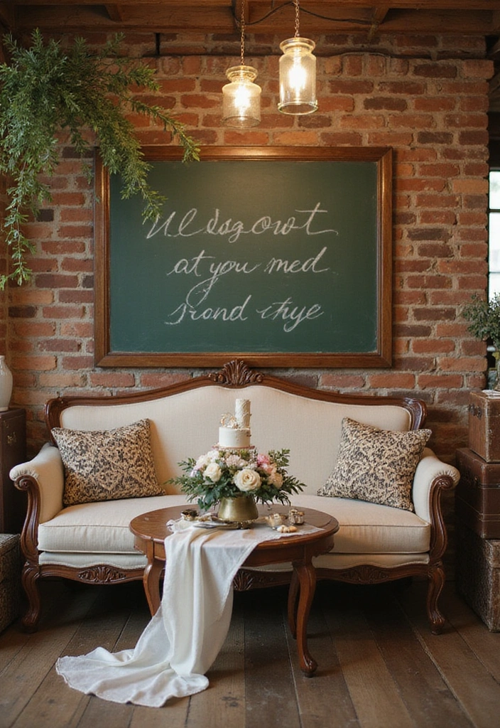21 Wedding Decor Ideas That Will Make Your Dream Day Unforgettable! (You Won't Believe #11!) - 12. Vintage Decor Elements