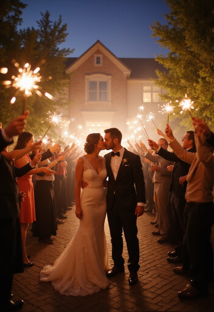 21 Wedding Decor Ideas That Will Make Your Dream Day Unforgettable! (You Won't Believe #11!) - 21. Memorable Send-Offs