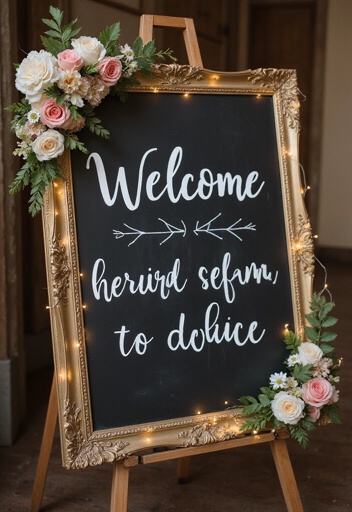 21 Wedding Decor Ideas That Will Make Your Dream Day Unforgettable! (You Won't Believe #11!) - 7. Creative Signage