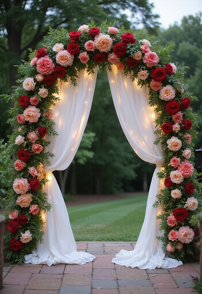 21 Wedding Decor Ideas That Will Make Your Dream Day Unforgettable! (You Won't Believe #11!) - 1. Whimsical Floral Arches