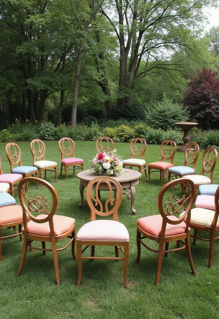 21 Wedding Decor Ideas That Will Make Your Dream Day Unforgettable! (You Won't Believe #11!) - 6. Unique Seating Arrangements
