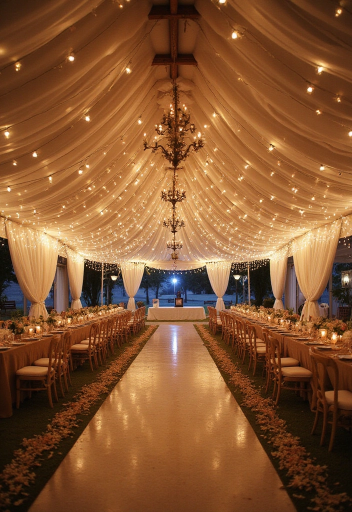 21 Wedding Decor Ideas That Will Make Your Dream Day Unforgettable! (You Won't Believe #11!) - 10. Dreamy Draping