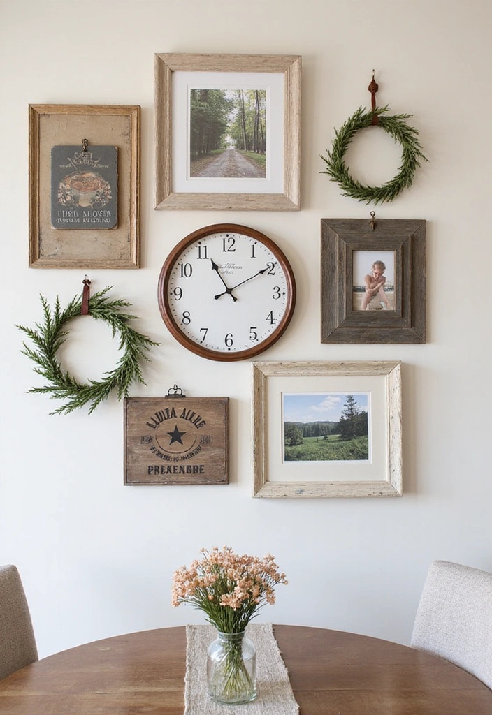 21 Country Farmhouse Decor Ideas That'll Make You Want to Move In! - 8. Farmhouse Style Wall Decor