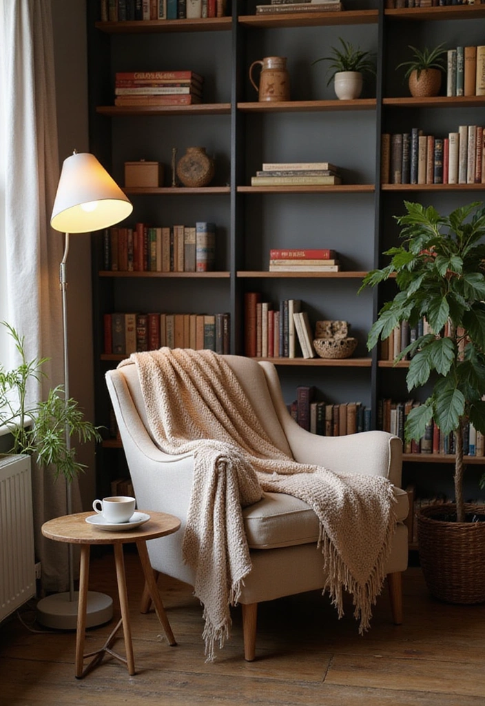 21 Country Farmhouse Decor Ideas That'll Make You Want to Move In! - 7. Cozy Reading Nooks