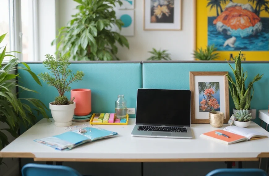 Cubicle Glow-Up: 21 Easy and Fun Cubicle Decor Office Ideas to Make Your Space Pop