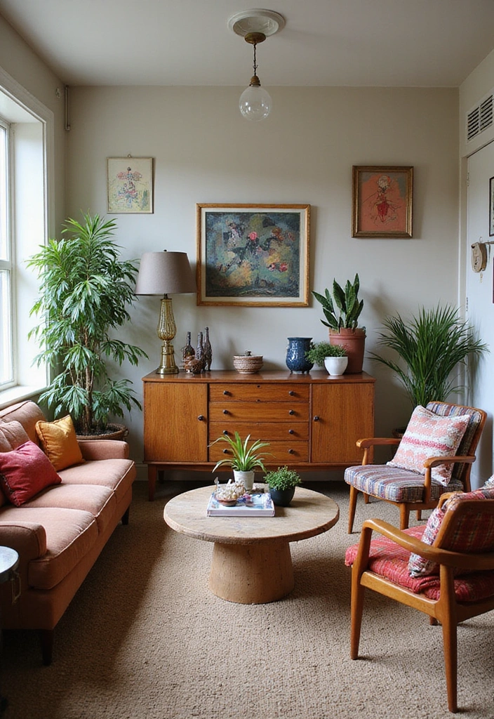 21 Hippie Room Decor Ideas That Will Transform Your Space into a Bohemian Paradise! - 6. Vintage Furniture Finds
