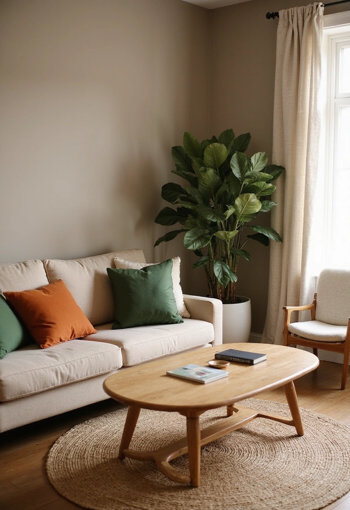 21 Living Room Decor Ideas That Will Transform Your Space into a Cozy Retreat! - 1. Embrace Earthy Tones