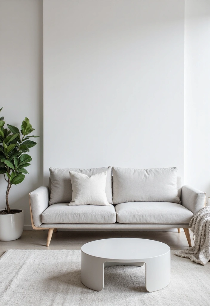 21 Living Room Decor Ideas That Will Transform Your Space into a Cozy Retreat! - 11. Minimalist Style