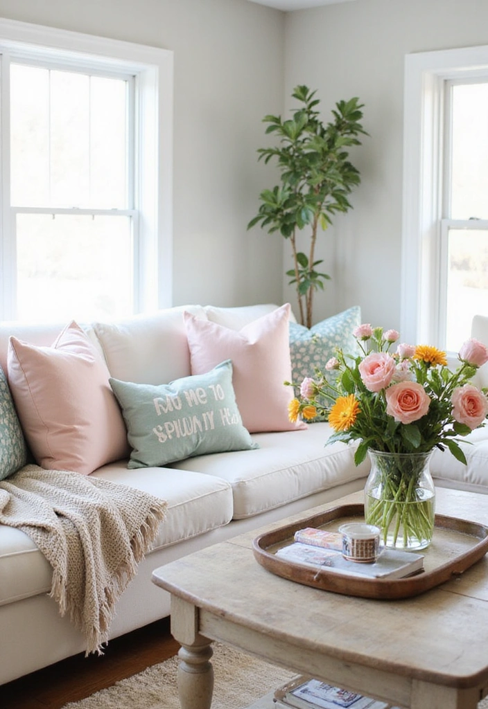 21 Living Room Decor Ideas That Will Transform Your Space into a Cozy Retreat! - 10. Seasonal Decor