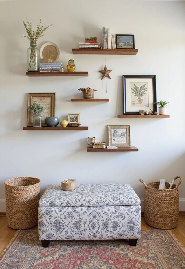 21 Living Room Decor Ideas That Will Transform Your Space into a Cozy Retreat! - 15. Creative Storage Solutions