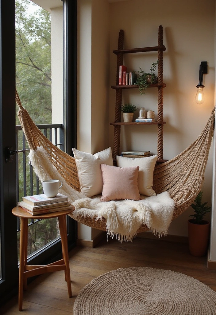 21 Stunning Apartment Balcony Decorating Ideas That Will Transform Your Outdoor Space! - 2. Cozy Reading Nook